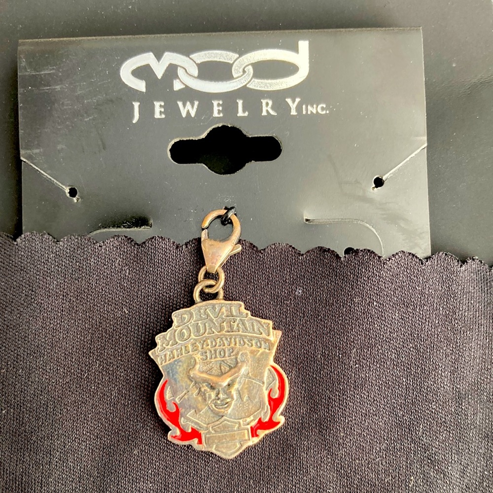 H.D. Devil Mountain charm.
